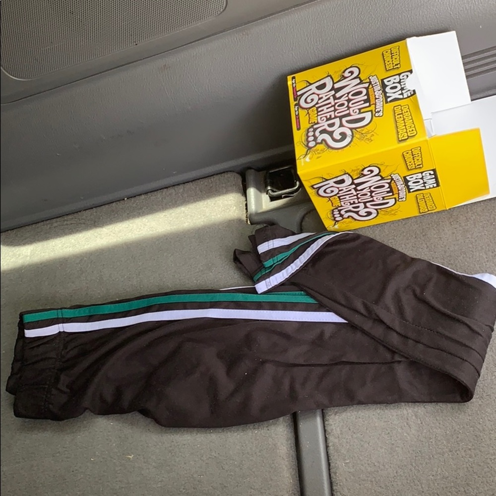 striped leggings